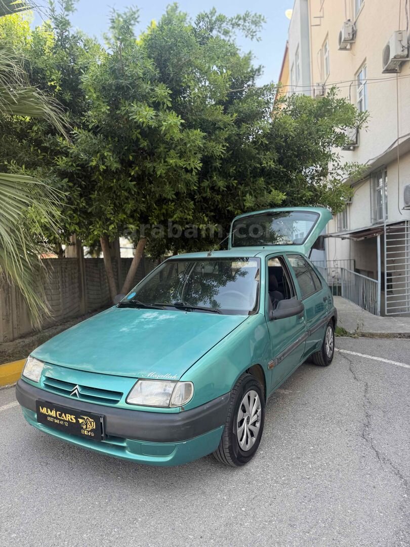 Galeriden Citroen Saxo 1.4 SX 1998 Model Mersin 265.000 km Yeşil 1