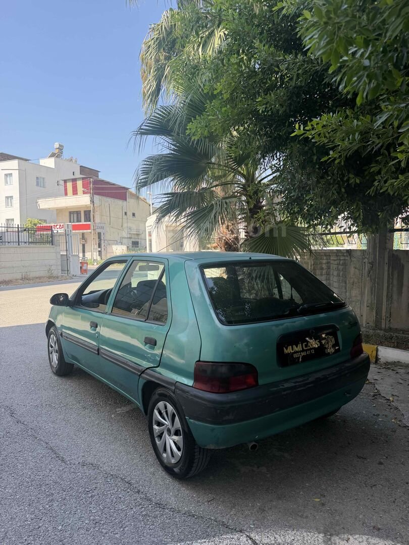 Galeriden Citroen Saxo 1.4 SX 1998 Model Mersin 265.000 km Yeşil 3