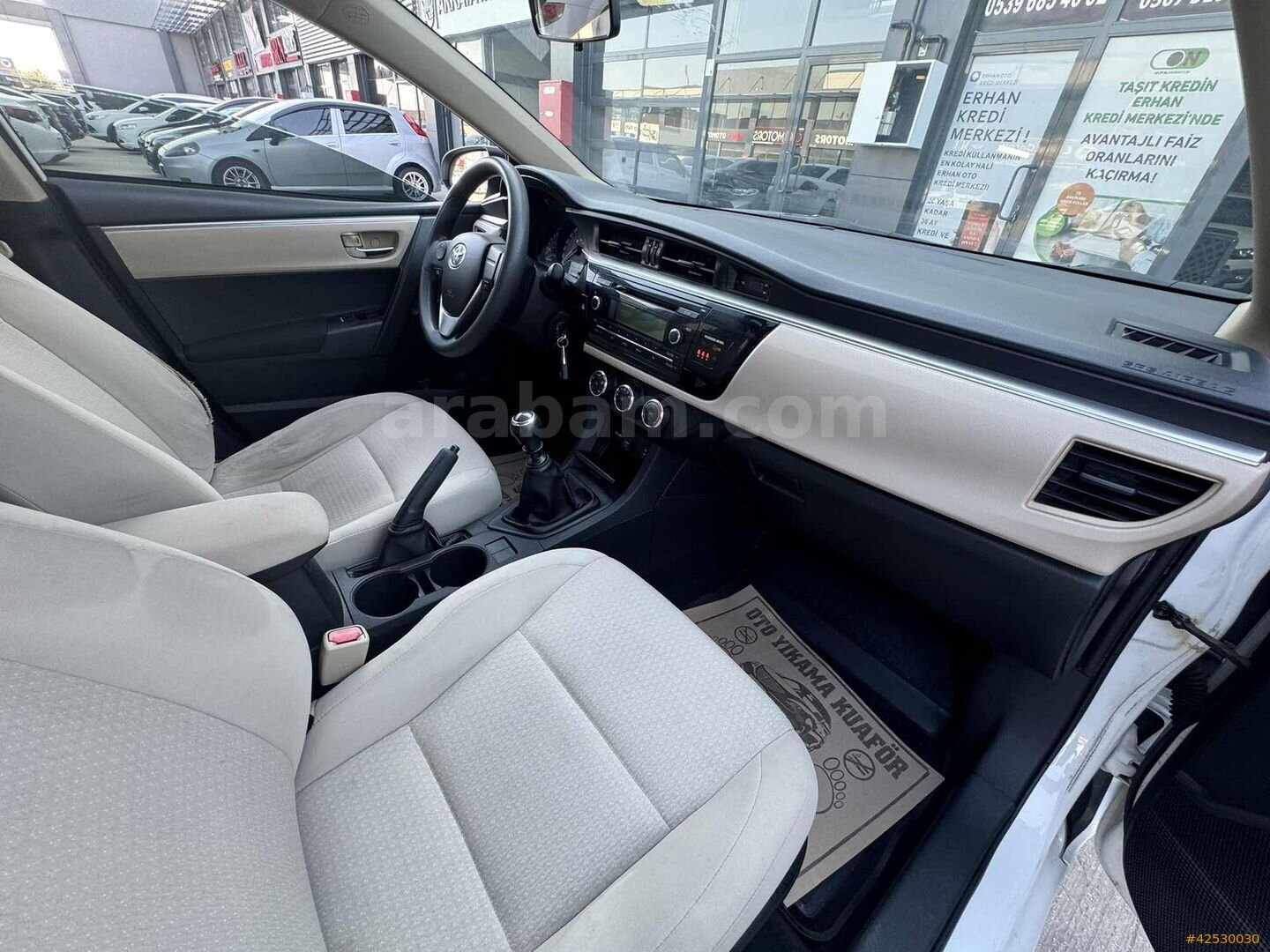 Galeriden Toyota Corolla 1.33 Life 2015 Model Tekirdağ 156.000 km Beyaz 5