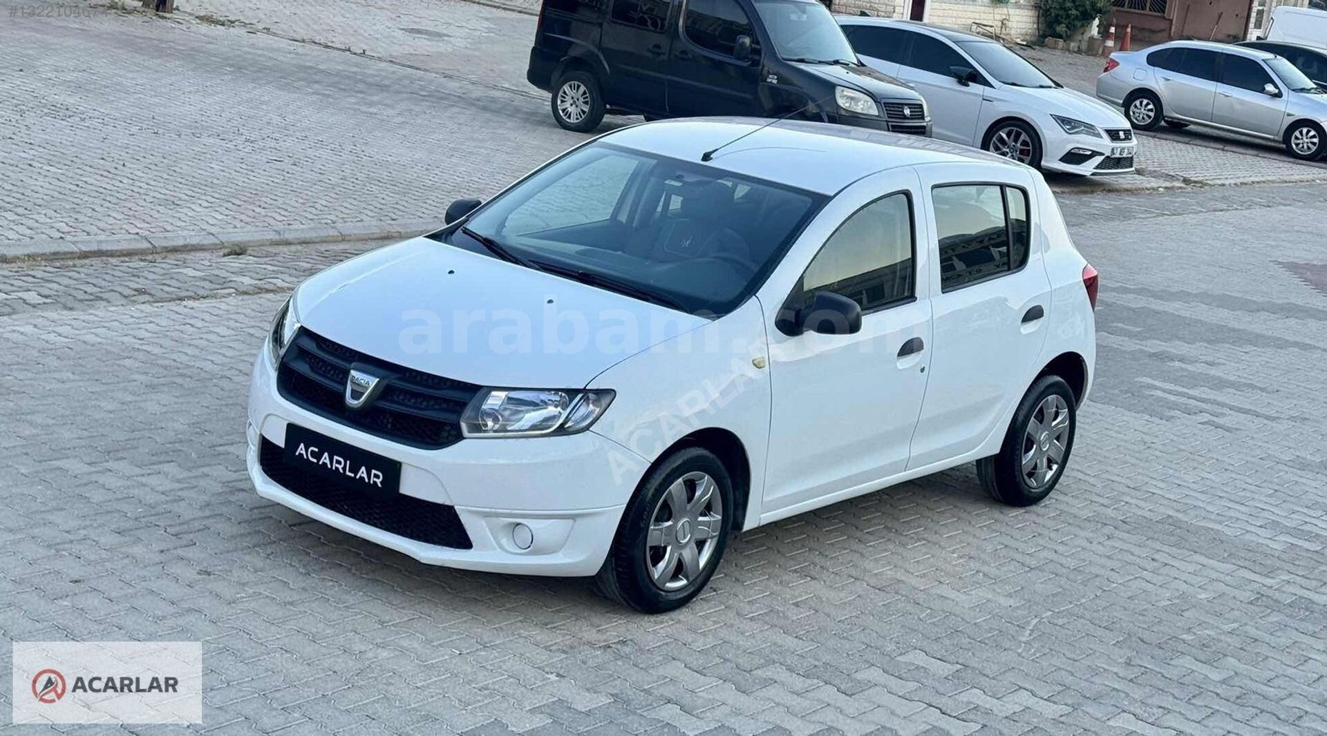 2013 DACİA SANDERO 1.2 AMBİANCE 75 HP GENİŞ EKRAN 229.000 KM'de 2