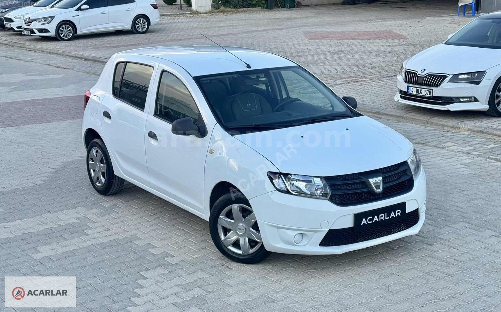 2013 DACİA SANDERO 1.2 AMBİANCE 75 HP GENİŞ EKRAN 229.000 KM'de 4