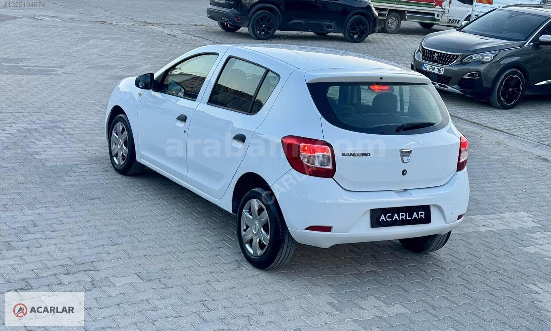 2013 DACİA SANDERO 1.2 AMBİANCE 75 HP GENİŞ EKRAN 229.000 KM'de 6