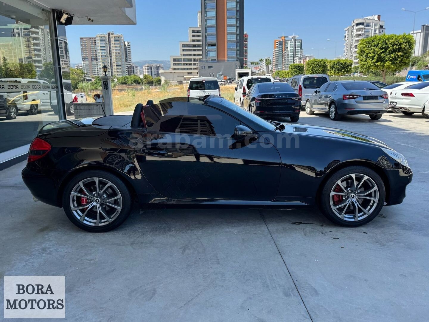 Galeriden Mercedes - Benz SLK 200 Kompressor 2010 Model Mersin 140.000 km Siyah 3