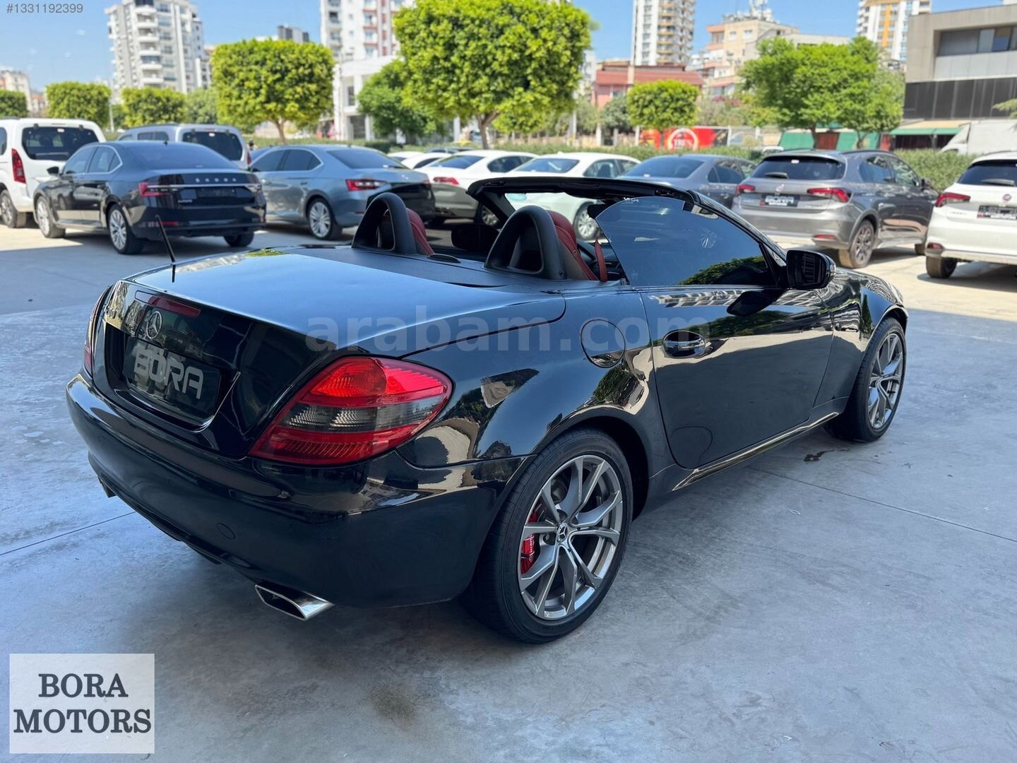 Galeriden Mercedes - Benz SLK 200 Kompressor 2010 Model Mersin 140.000 km Siyah 4