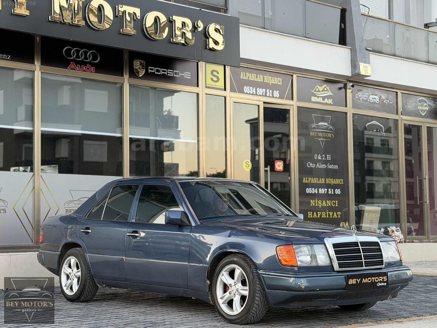 Galeriden Mercedes - Benz 200 E 1993 Model Antalya 395.000 km Mavi 2