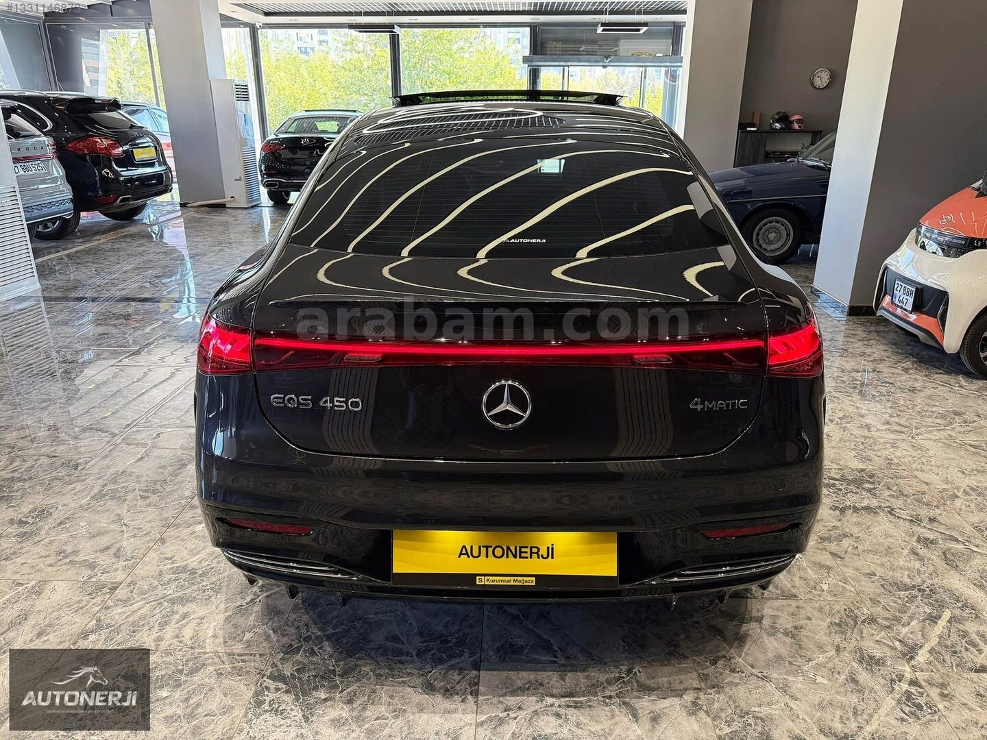 Galeriden Mercedes - Benz EQS 450+ 2024 Model Gaziantep 20.000 km Füme 5