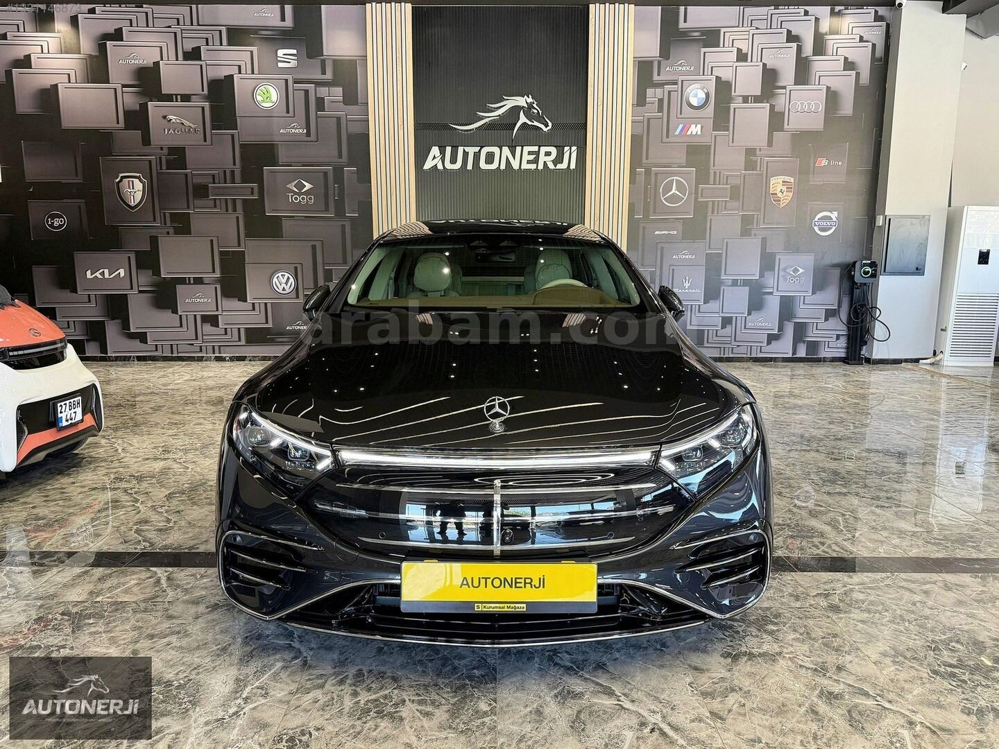 Galeriden Mercedes - Benz EQS 450+ 2024 Model Gaziantep 20.000 km Füme 1
