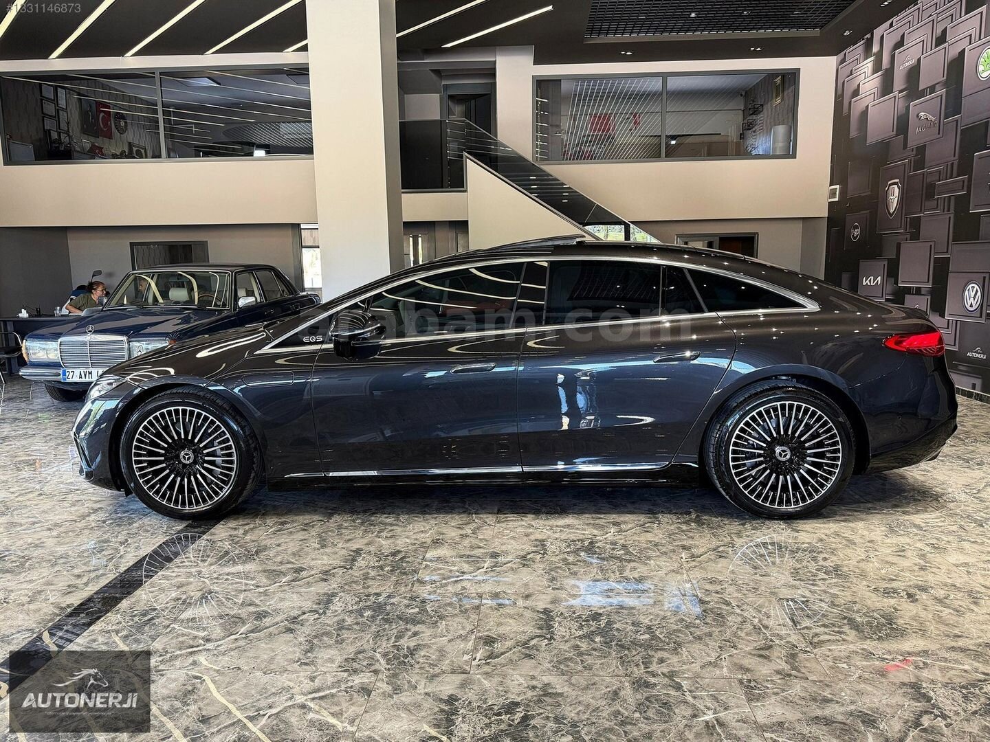 Galeriden Mercedes - Benz EQS 450+ 2024 Model Gaziantep 20.000 km Füme 3