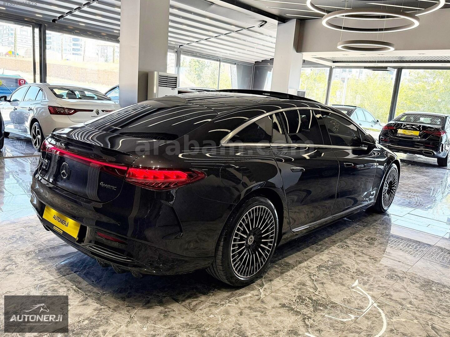 Galeriden Mercedes - Benz EQS 450+ 2024 Model Gaziantep 20.000 km Füme 6