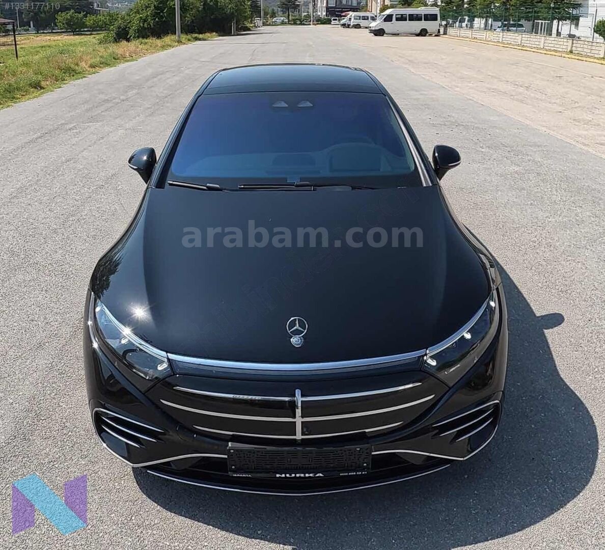 Galeriden Mercedes - Benz EQS 450+ 2024 Model Isparta 28.250 km Siyah 1