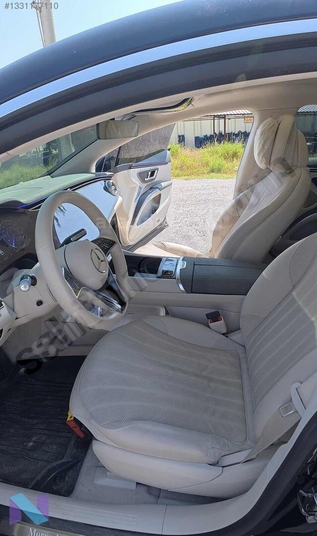 Galeriden Mercedes - Benz EQS 450+ 2024 Model Isparta 28.250 km Siyah 6
