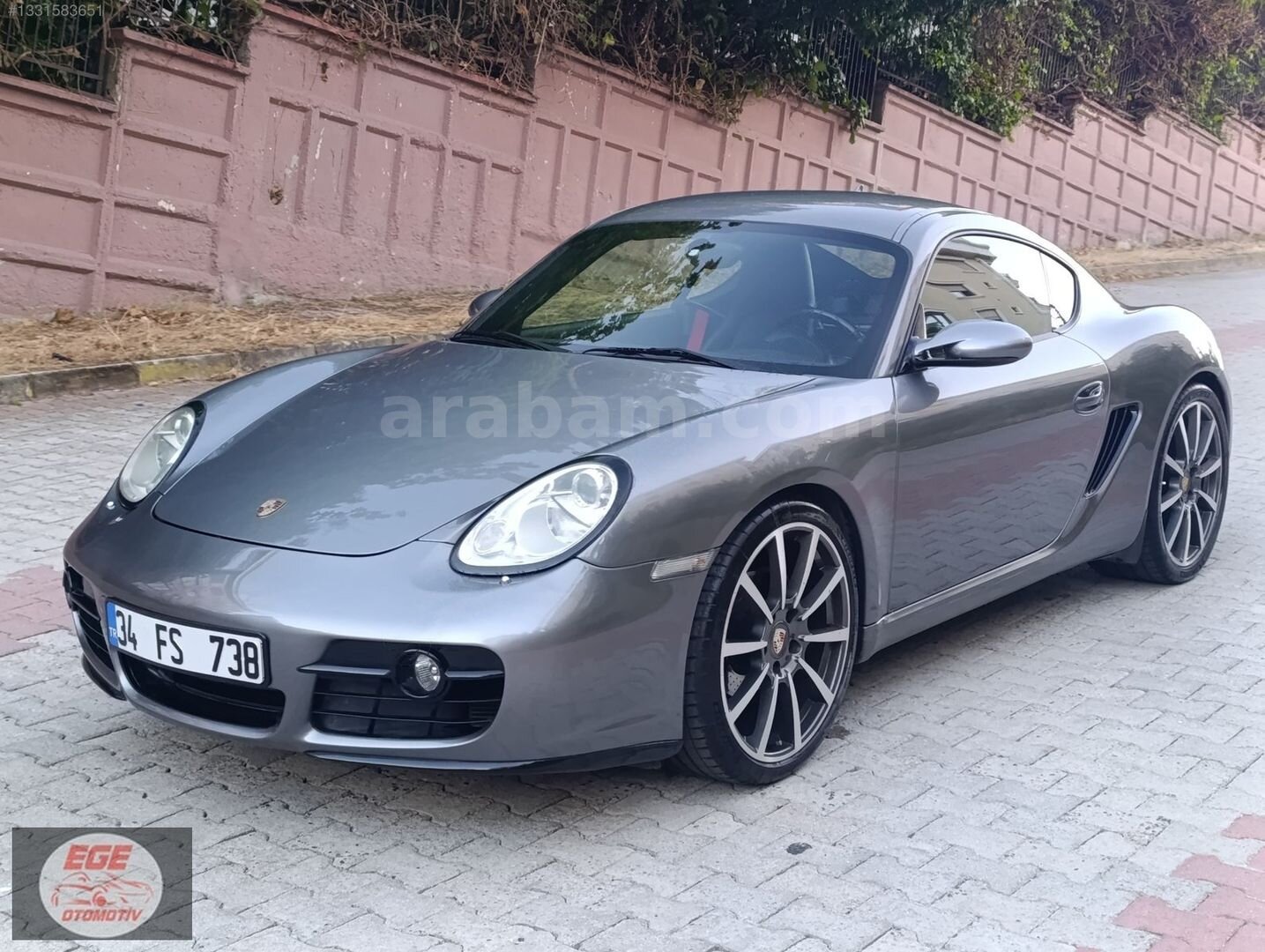 2007 PORSCHE CAYMAN 2.7 BENZİNLİ OTOMATİK COUPE 117 BİN KM 2