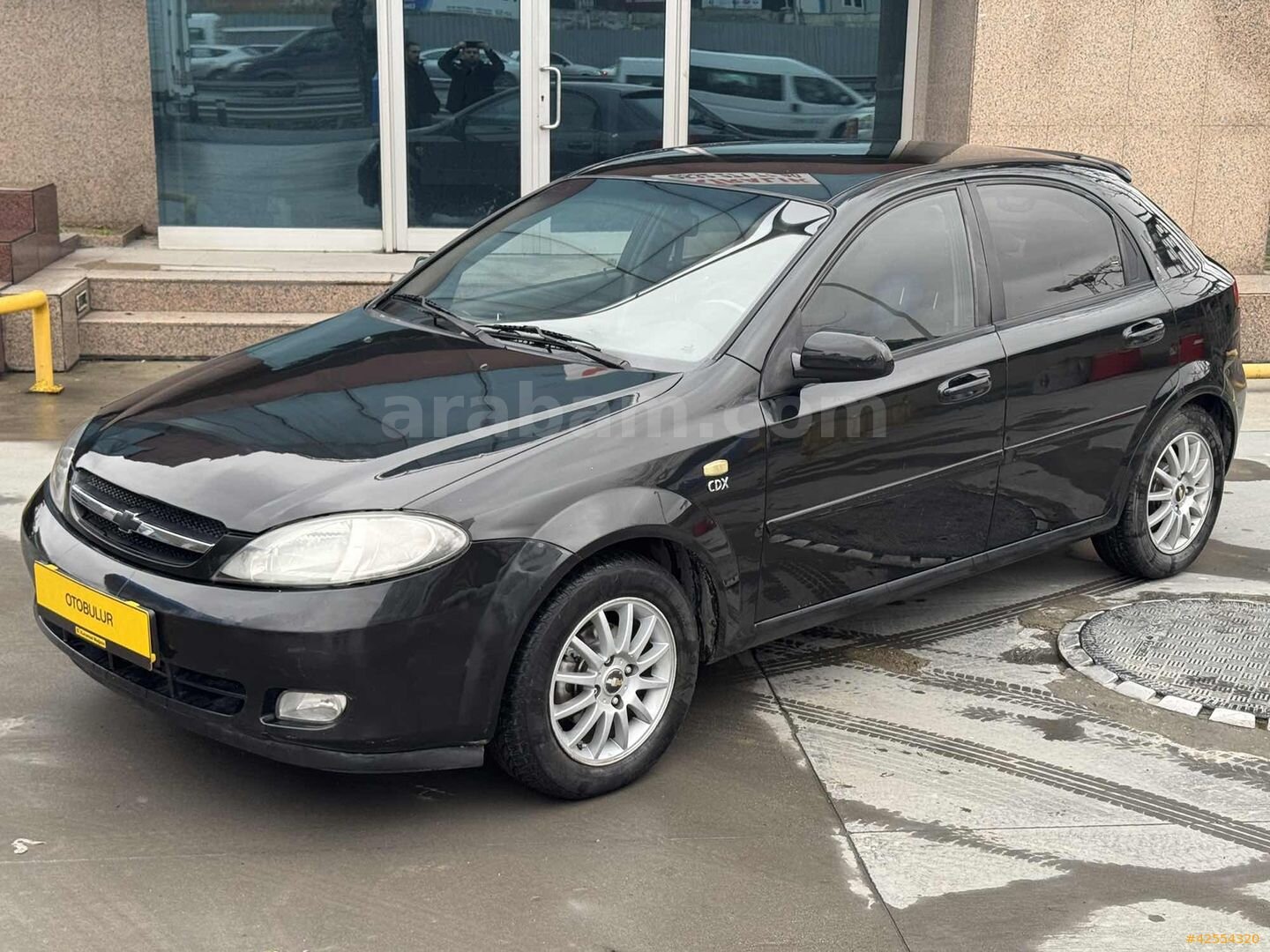 Galeriden Chevrolet Lacetti 1.6 SX 2005 Model İstanbul 256.998 km Siyah 4