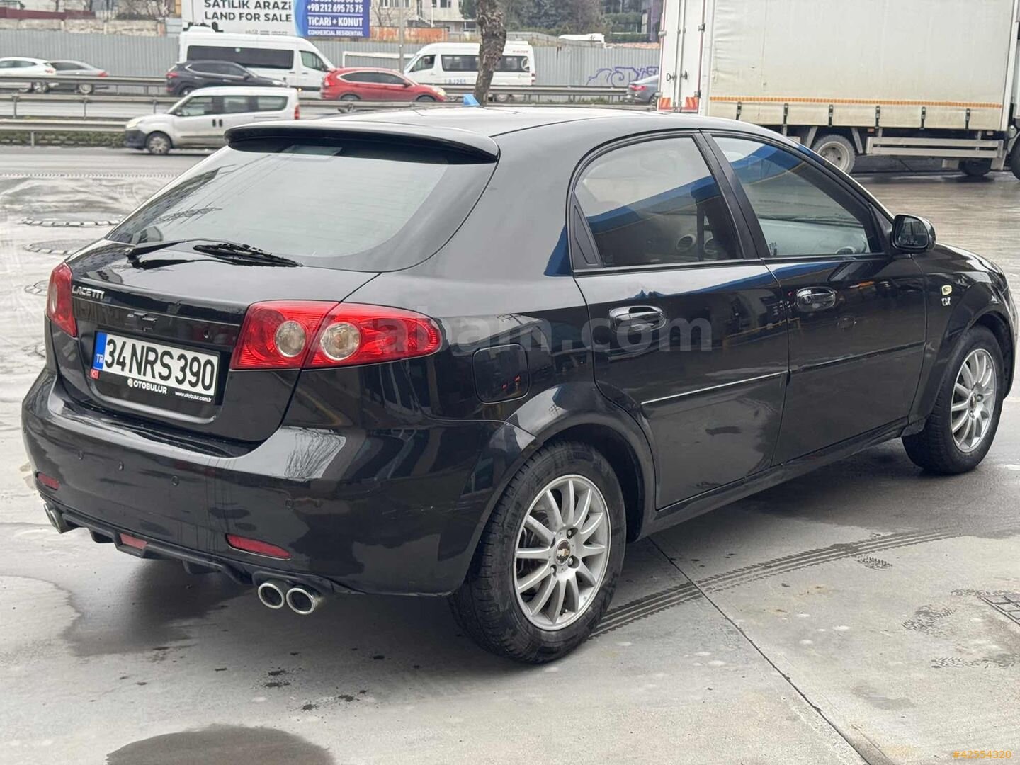 Galeriden Chevrolet Lacetti 1.6 SX 2005 Model İstanbul 256.998 km Siyah 7