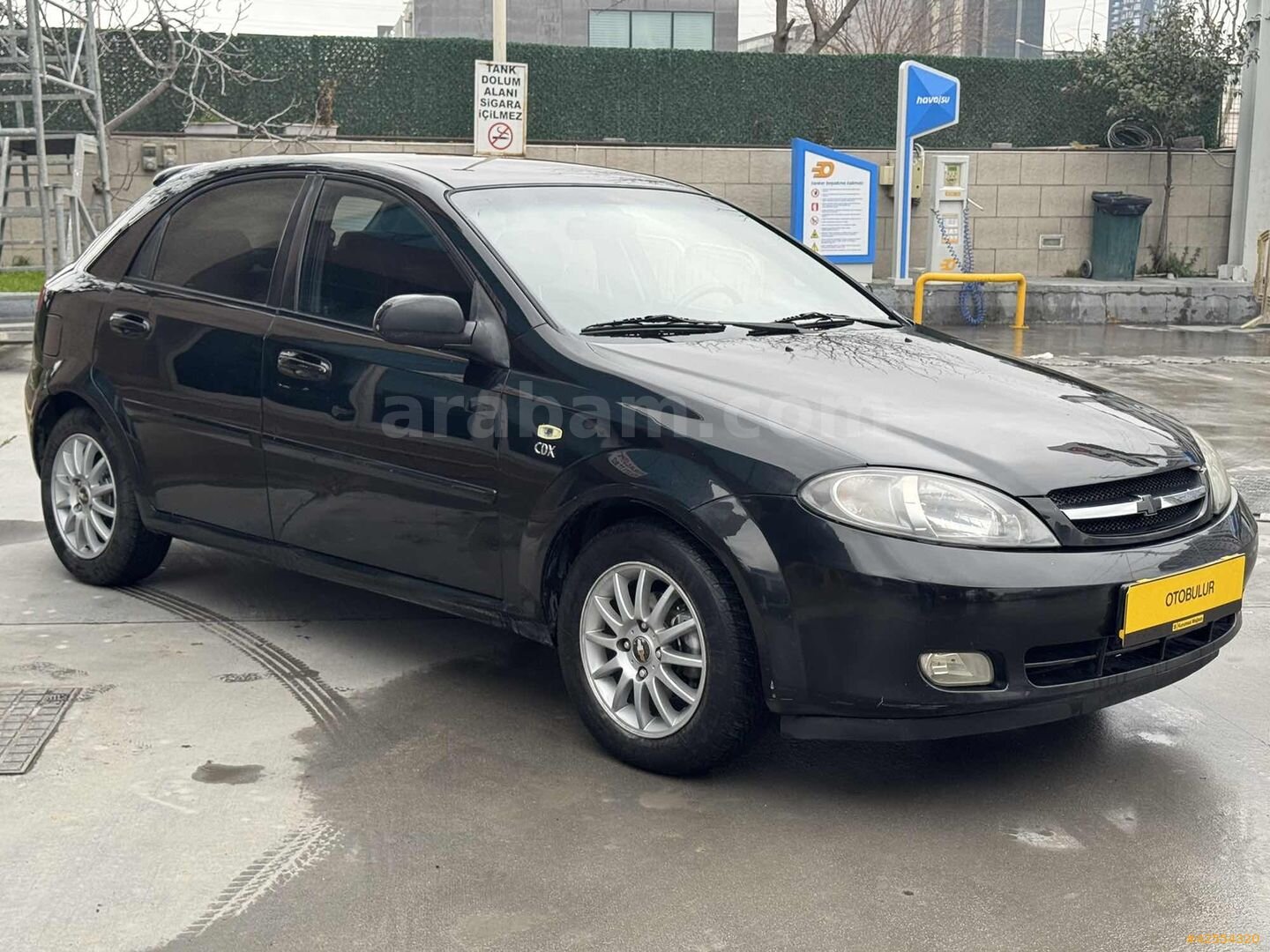 Galeriden Chevrolet Lacetti 1.6 SX 2005 Model İstanbul 256.998 km Siyah 6