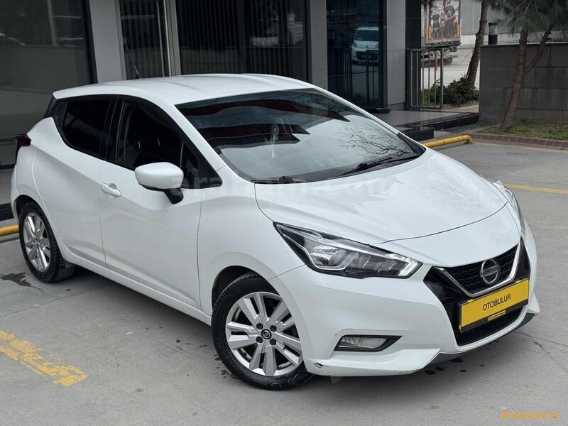 Galeriden Nissan Micra 1.2 Tekna 2020 Model İstanbul 92.000 km Beyaz
