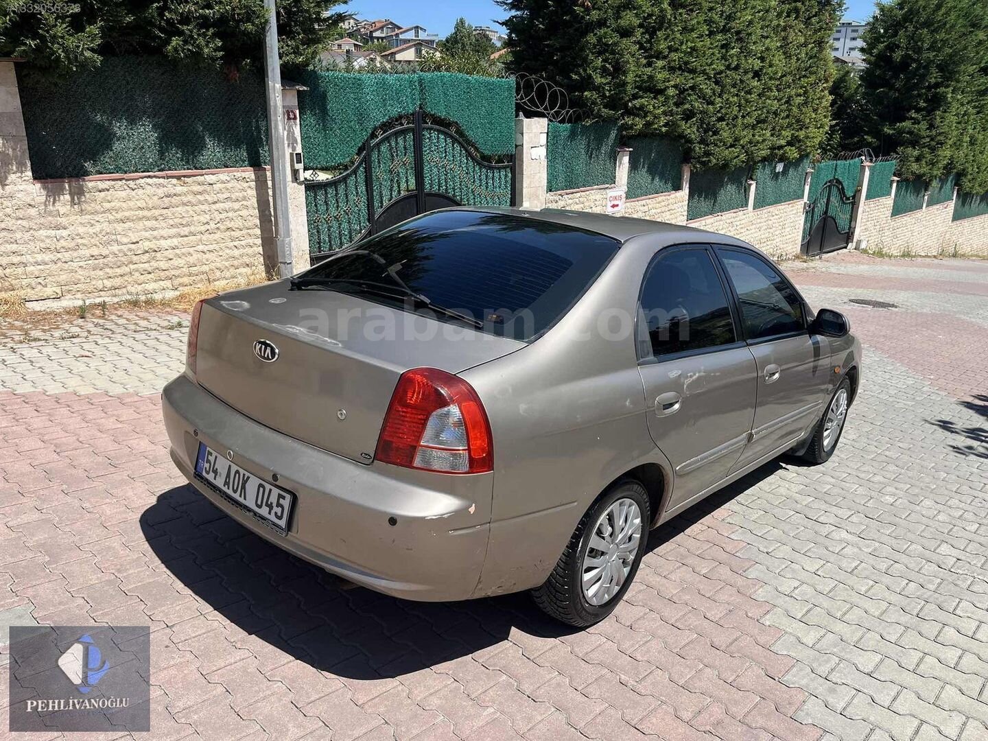 Galeriden Kia Shuma LS 2004 Model İstanbul 250.000 km Gri 4