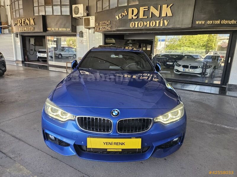 Galeriden BMW 4 Serisi 418i Gran Coupe M Sport 2015 Model İzmir 177.000 km Mavi