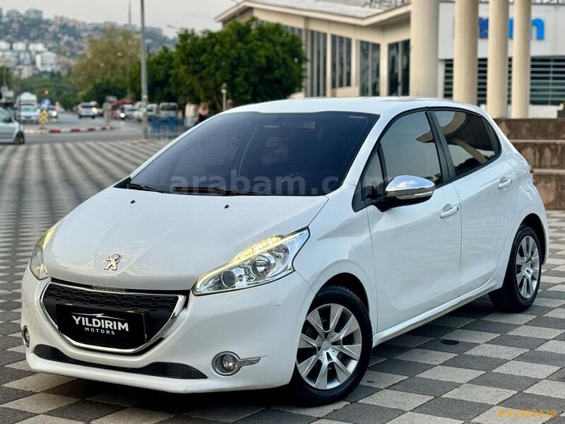 2013 PEUGEOT 208 ACTİVE 1.4 DİZEL 128 BİN KM ÇOK TEMİZ BAKIMLI