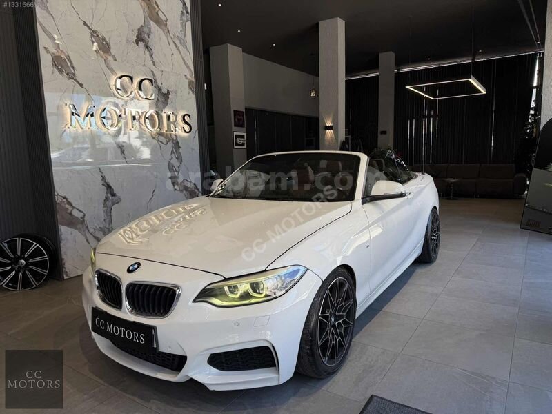CC MOTORS /2015 BMW 2.18i M SPORT CABRİO / İÇİ KAHVE-KLTK ISITMA