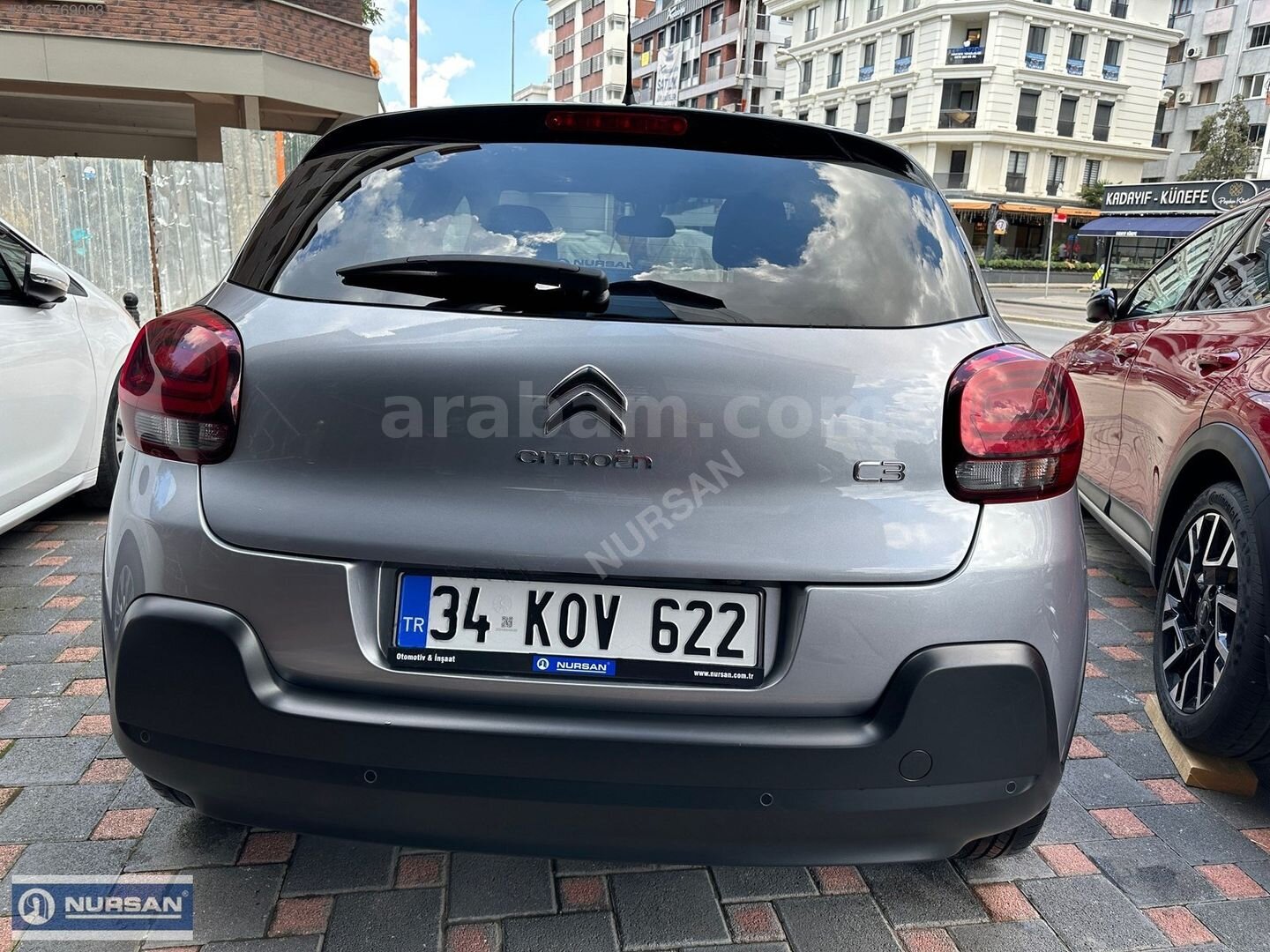 Galeriden Citroen C3 1.2 PureTech Shine 2024 Model İstanbul 31.626 km Füme 2