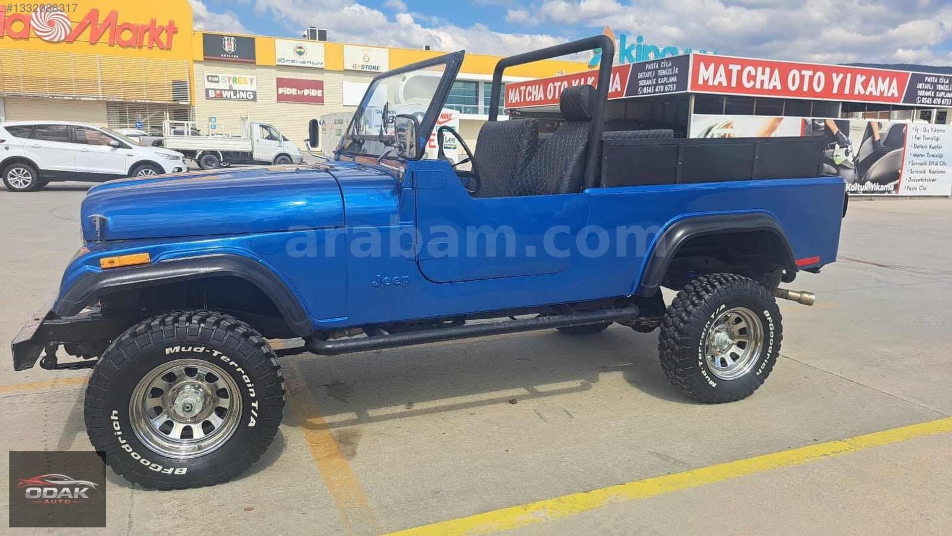 Galeriden Jeep CJ CJ-8 1982 Model Kütahya 12.000 km Mavi 2