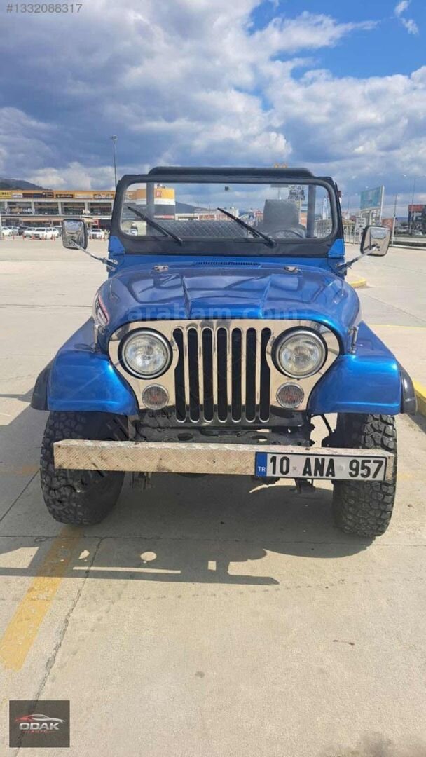 Galeriden Jeep CJ CJ-8 1982 Model Kütahya 12.000 km Mavi 4