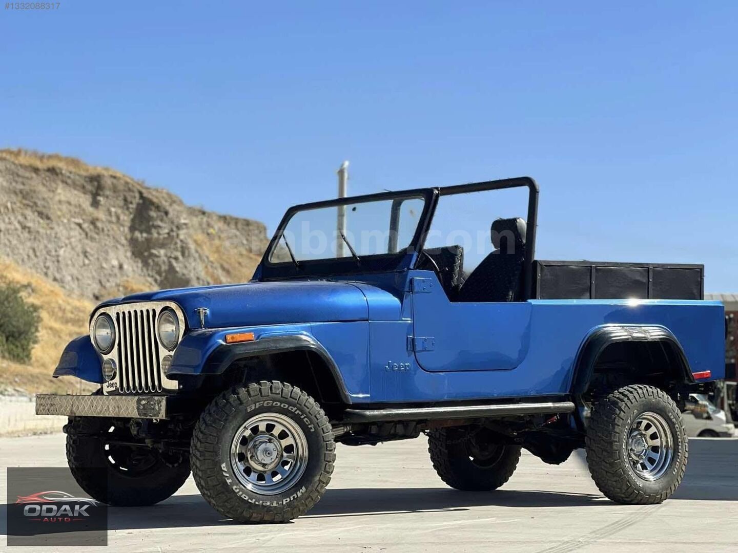 Galeriden Jeep CJ CJ-8 1982 Model Kütahya 12.000 km Mavi 1