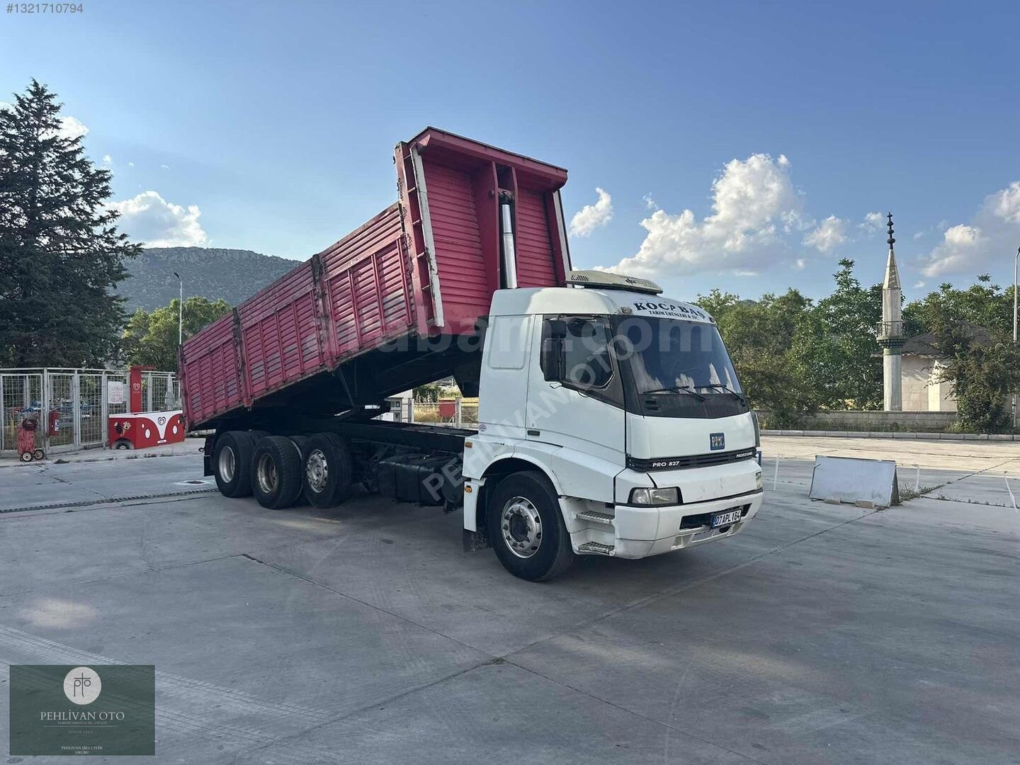 PEHLİVAN OTO 2002 MODEL 827 DAMPER KASA MOTOR SIFIR
