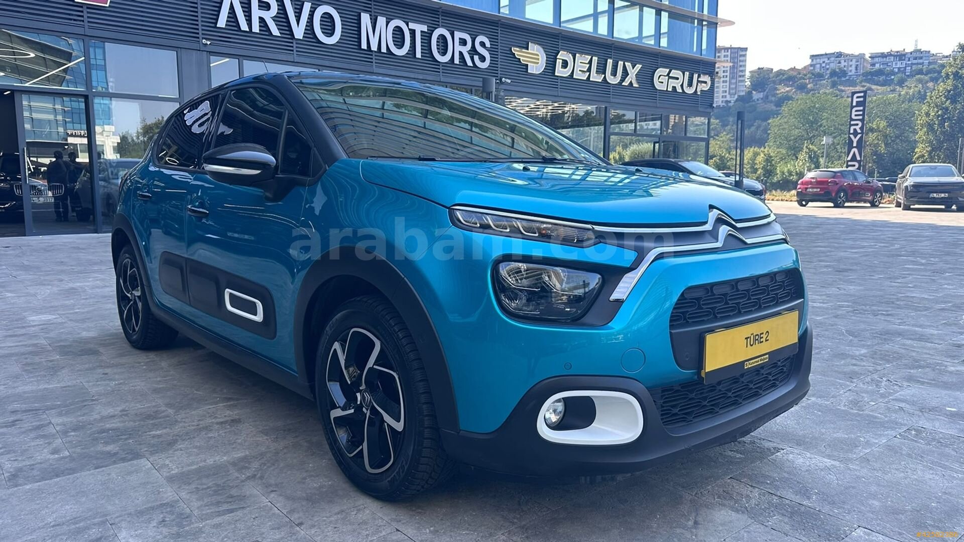 Galeriden Citroen C3 1.2 PureTech Shine 2022 Model İstanbul 59.000 km Mavi 7