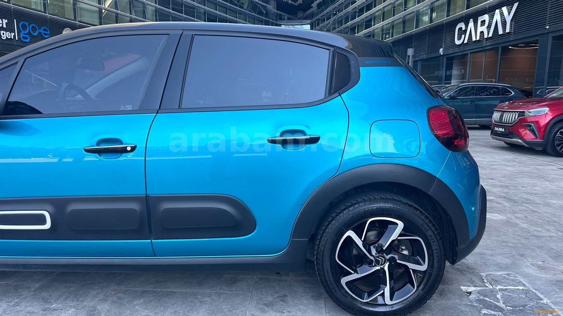 Galeriden Citroen C3 1.2 PureTech Shine 2022 Model İstanbul 59.000 km Mavi 6