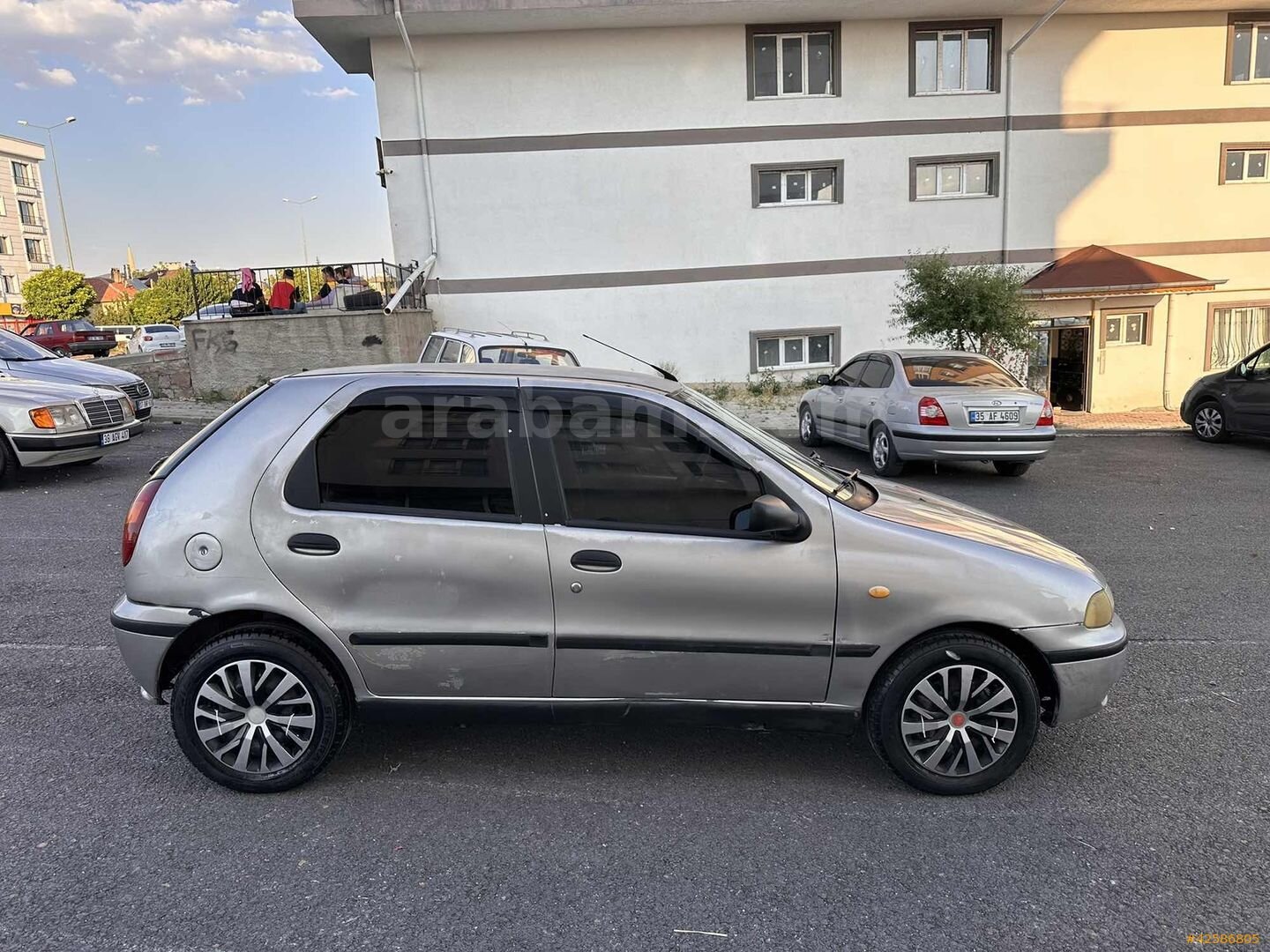 Galeriden Fiat Palio 1.4 EL 1999 Model Kayseri 288.000 km Gri 6