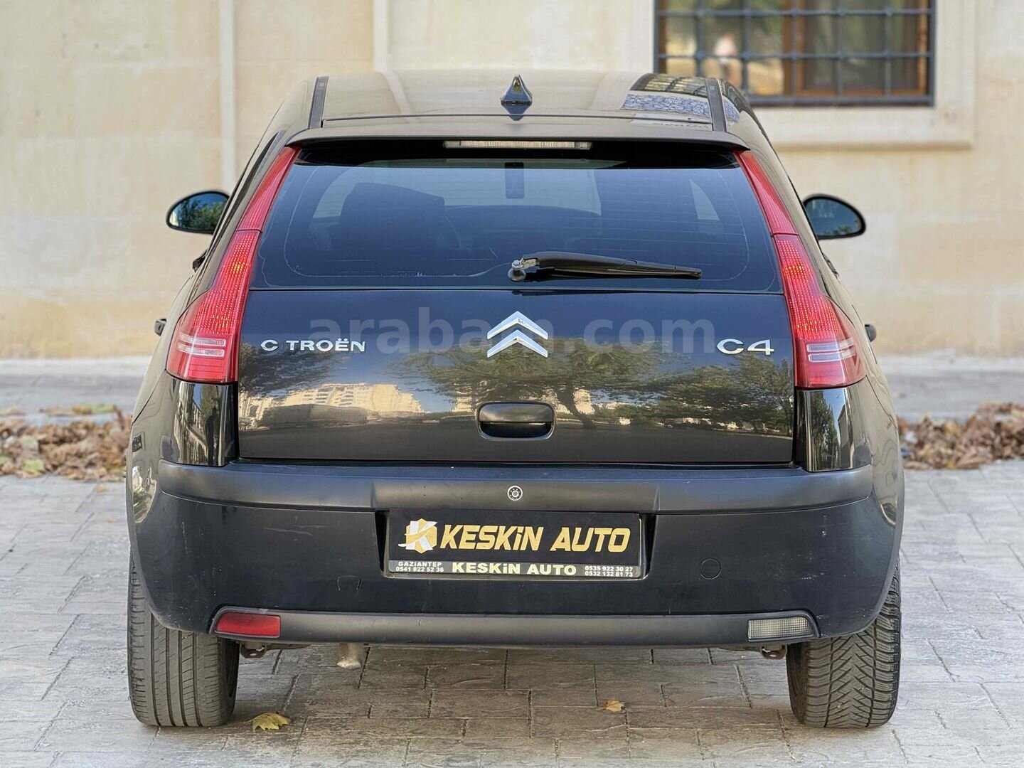Galeriden Citroen C4 1.6 HDi SX 2008 Model Gaziantep 312.000 km Siyah 4