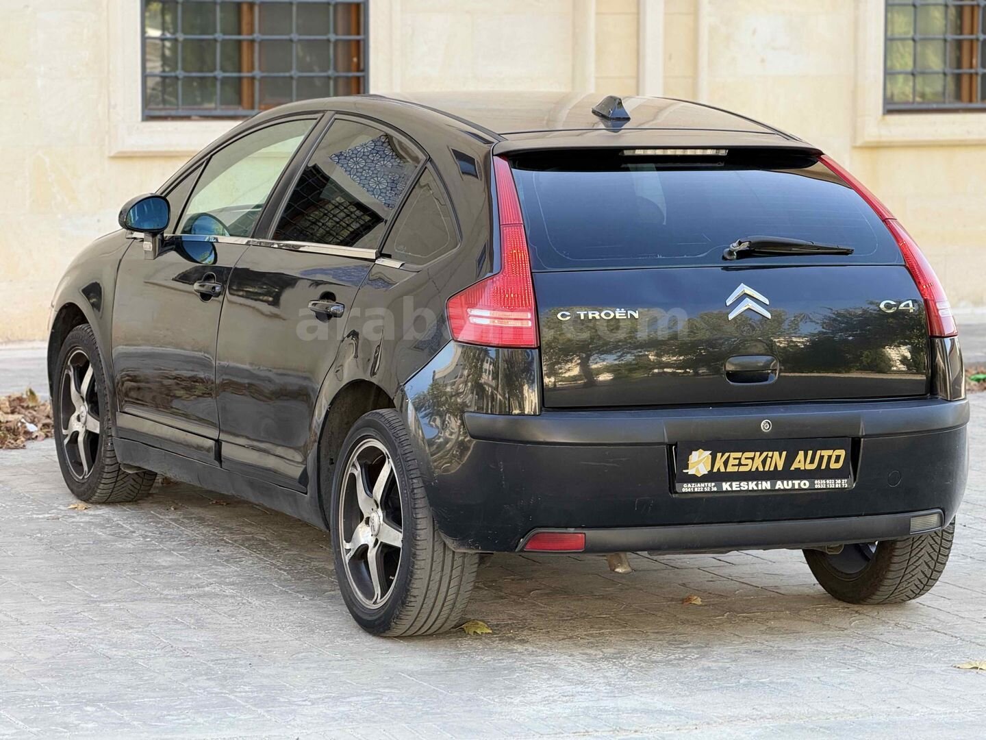 Galeriden Citroen C4 1.6 HDi SX 2008 Model Gaziantep 312.000 km Siyah 5