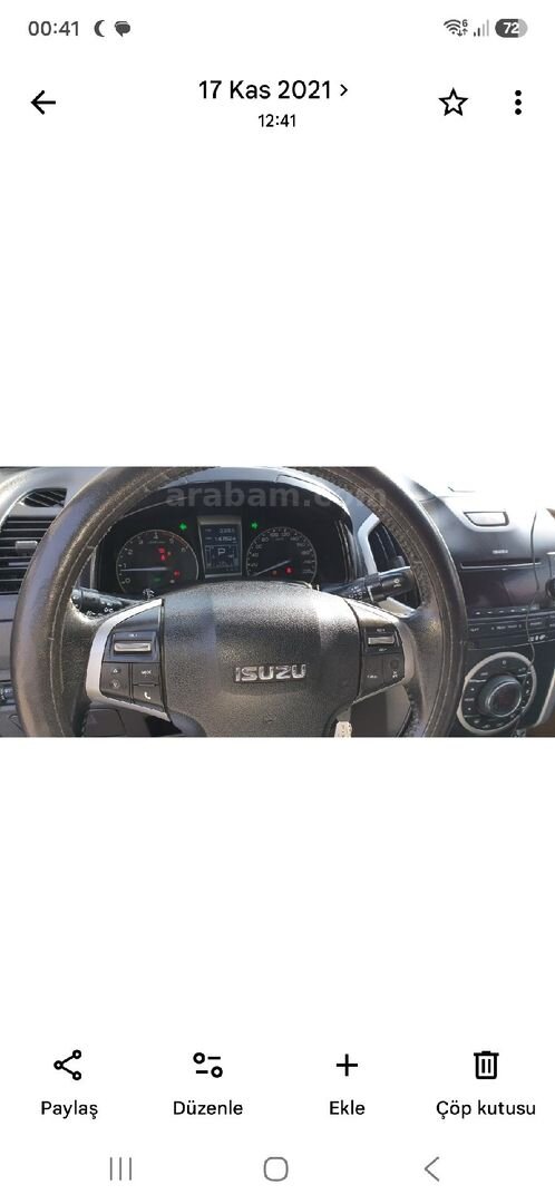 Sahibinden Isuzu D-Max 2.5 4x4 V-Cross 2013 Model İzmir 177.777 km Beyaz 1