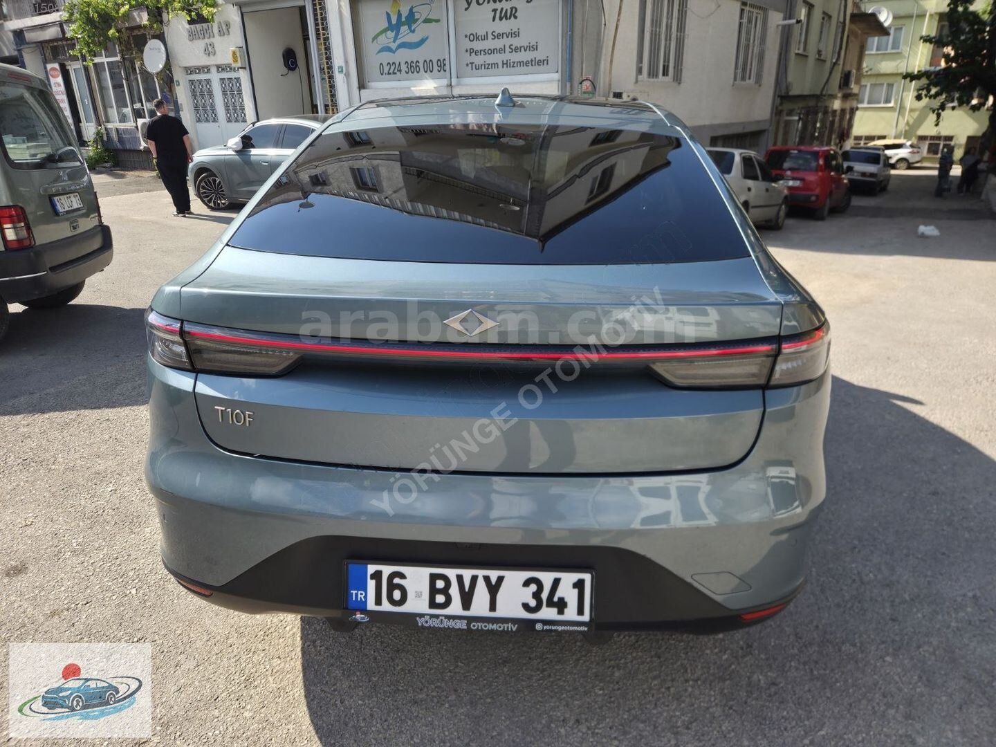 Galeriden TOGG T10F V2 Uzun Menzil 2025 Model Bursa 16.000 km Yeşil 6