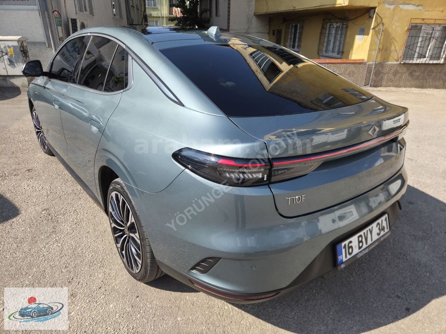 Galeriden TOGG T10F V2 Uzun Menzil 2025 Model Bursa 16.000 km Yeşil 7