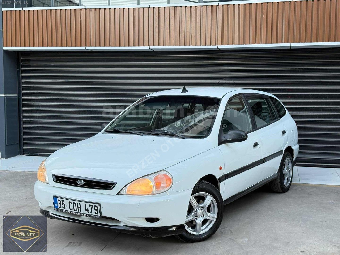 Galeriden Kia Rio 1.5 Comfort 2003 Model İzmir 256.000 km Beyaz