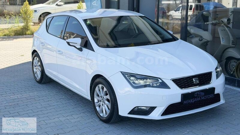 Galeriden Seat Leon 1.6 TDI CR Style 2013 Model İstanbul 225.000 km Beyaz