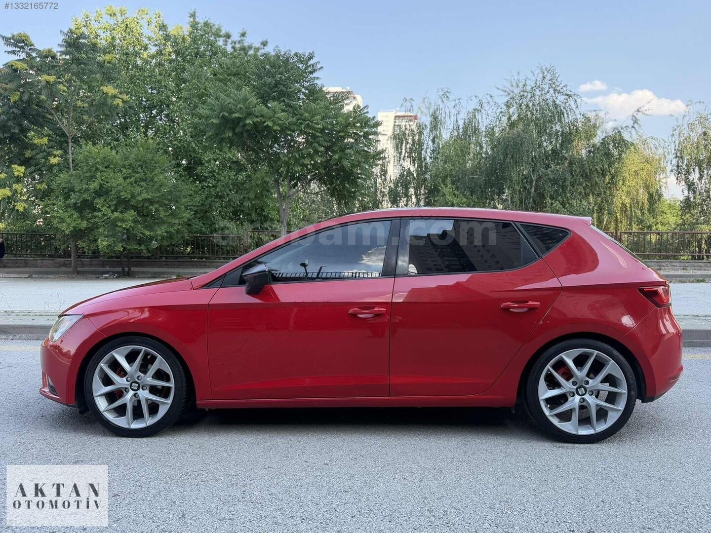 AKTAN///2014__MODEL__KIRMIZI_OTOMATİK__FR JANT__1.6TDİ LEON 6