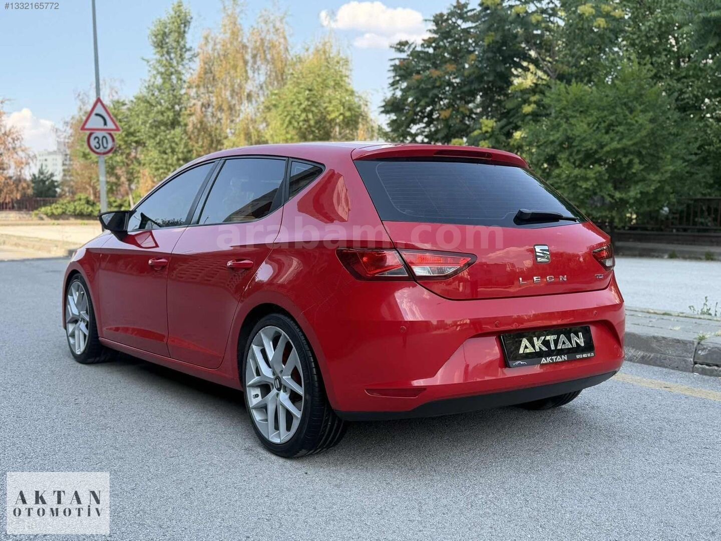 AKTAN///2014__MODEL__KIRMIZI_OTOMATİK__FR JANT__1.6TDİ LEON 7