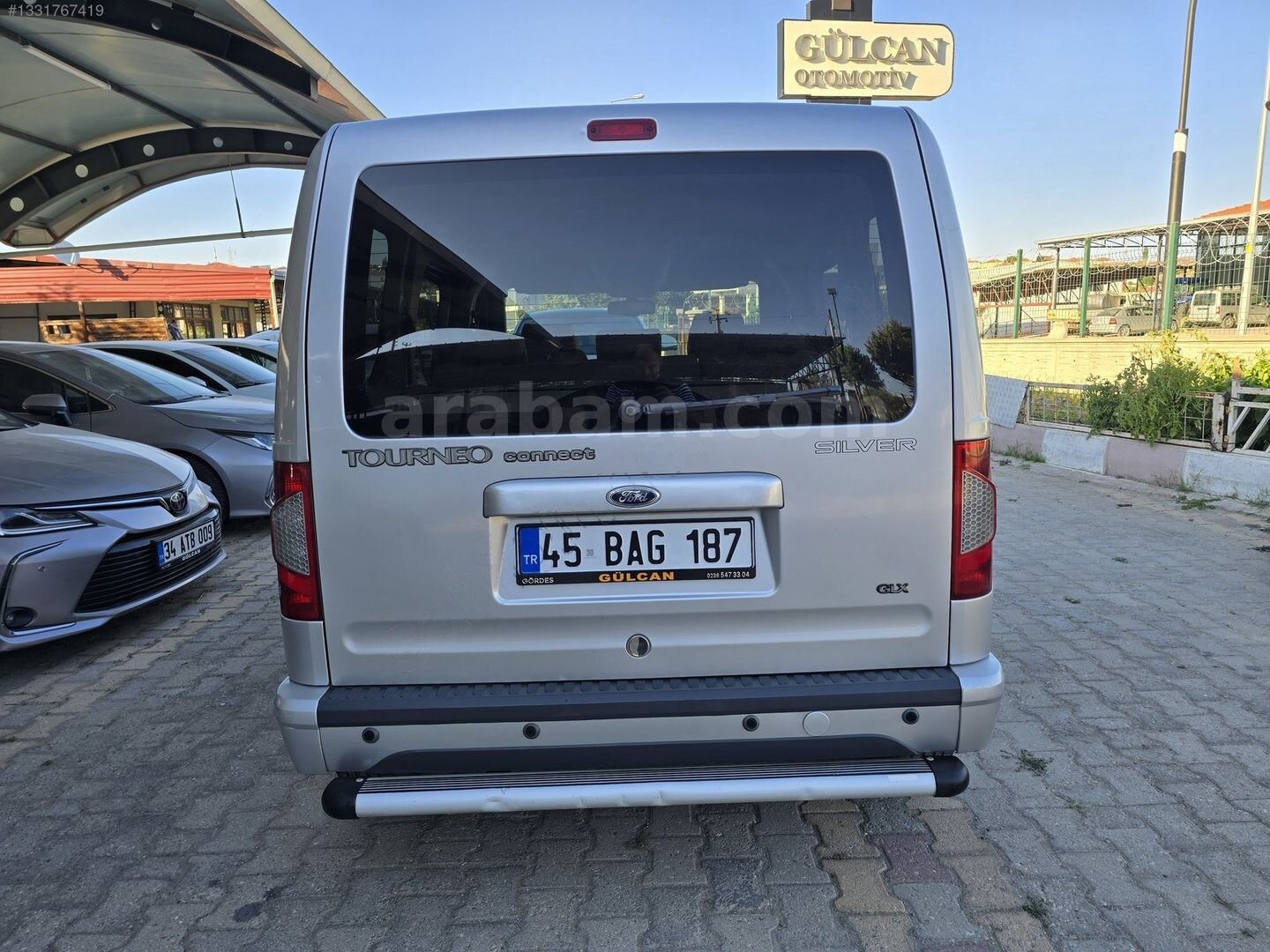 OTOMOBİL RUHSATLI 2012 FORD CONNECT SİLVER 90 7