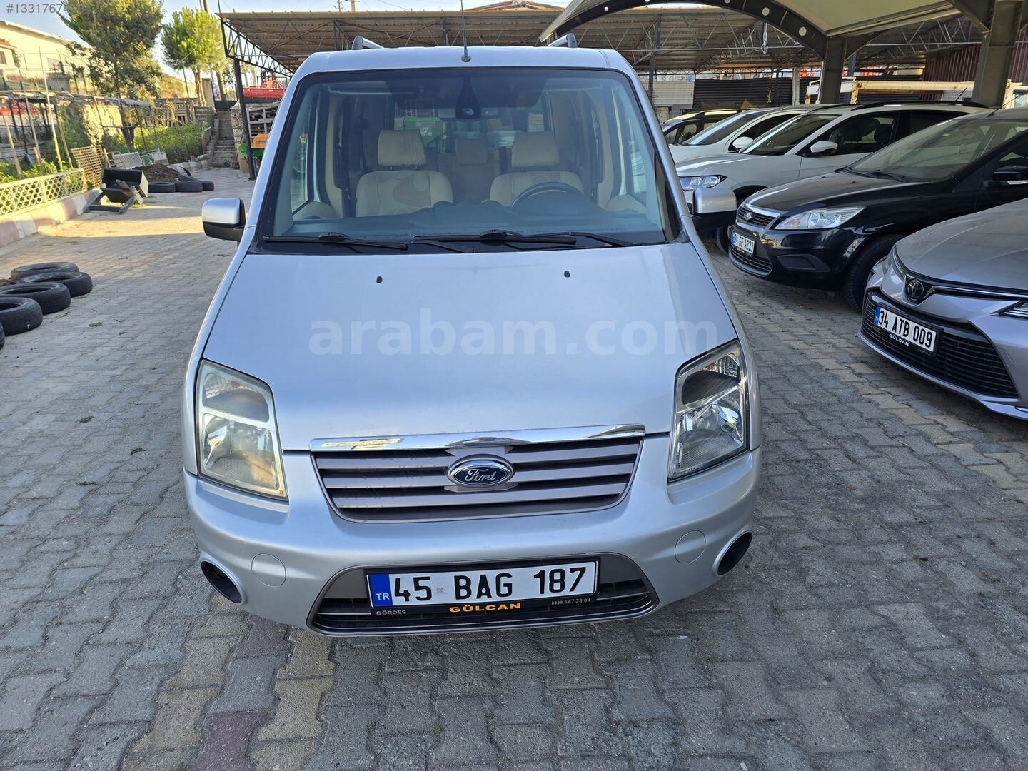 OTOMOBİL RUHSATLI 2012 FORD CONNECT SİLVER 90 1