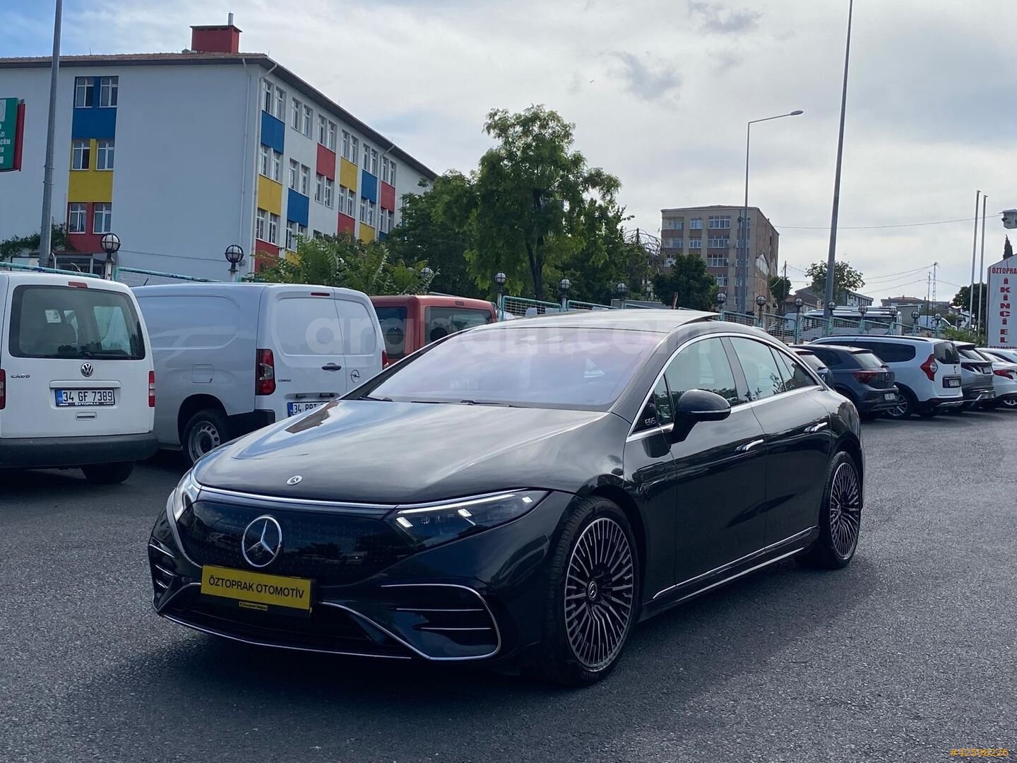 Galeriden Mercedes - Benz EQS 450+ 2024 Model İstanbul 7.200 km Füme 5