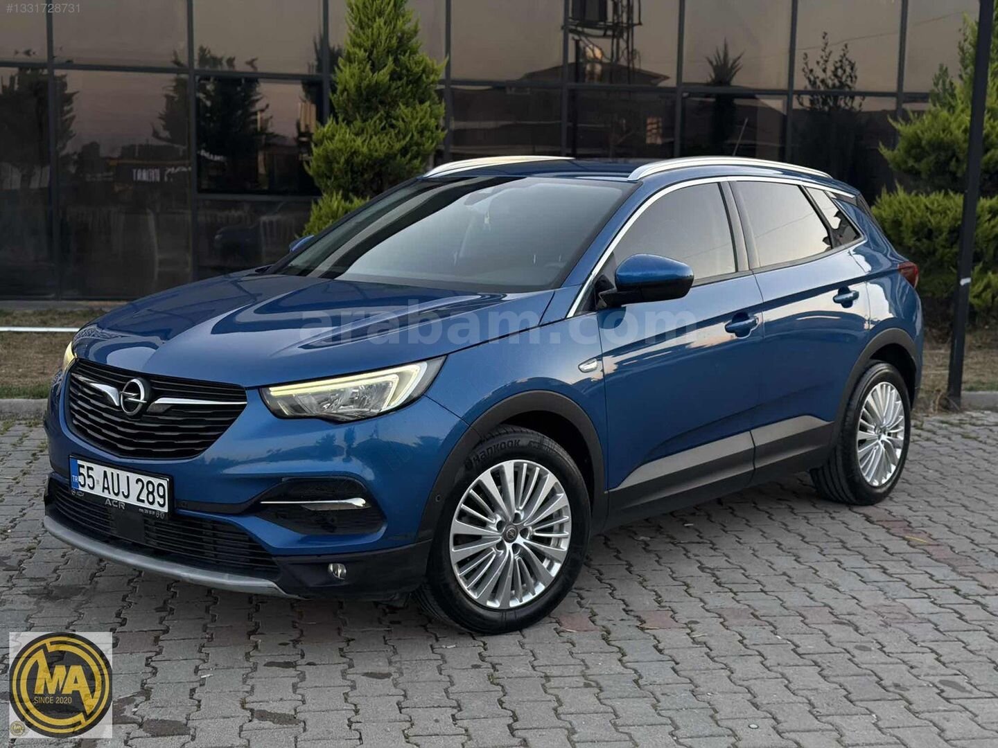 Galeriden Opel Grandland X 1.2 T Enjoy 2020 Model Samsun 115.000 km Mavi 3