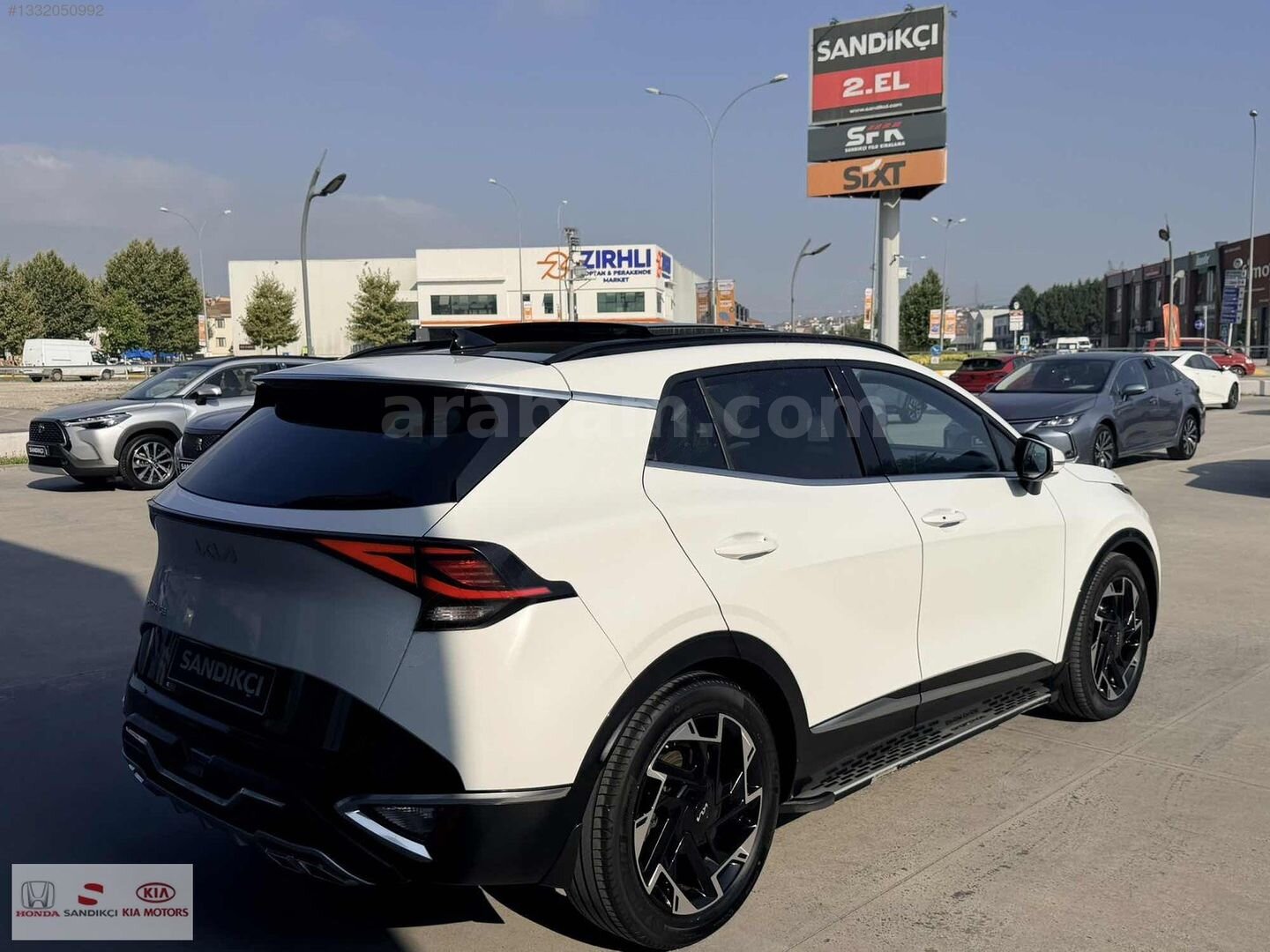 SANDIKÇI 2.EL 2022 Sportage 1.6L T-GDI Mhev Elegance Konfor 4x4 7