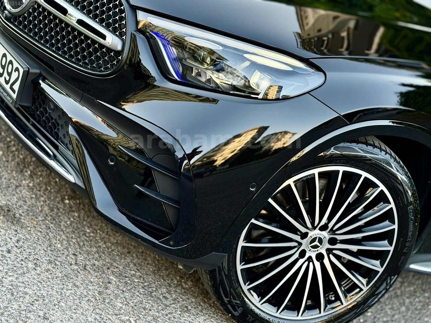 2024 GLC 180 AMG+28 BİN KM+SİYAH+BOYASIZ+360 KAMERA+FOCAL SES. 4