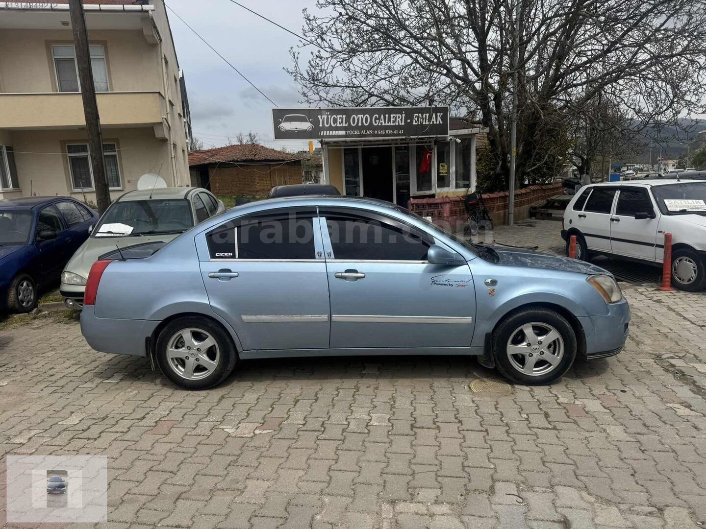 Galeriden Chery Alia 1.6 Acteco Lusso 2008 Model Çanakkale 270.000 km Mavi 3