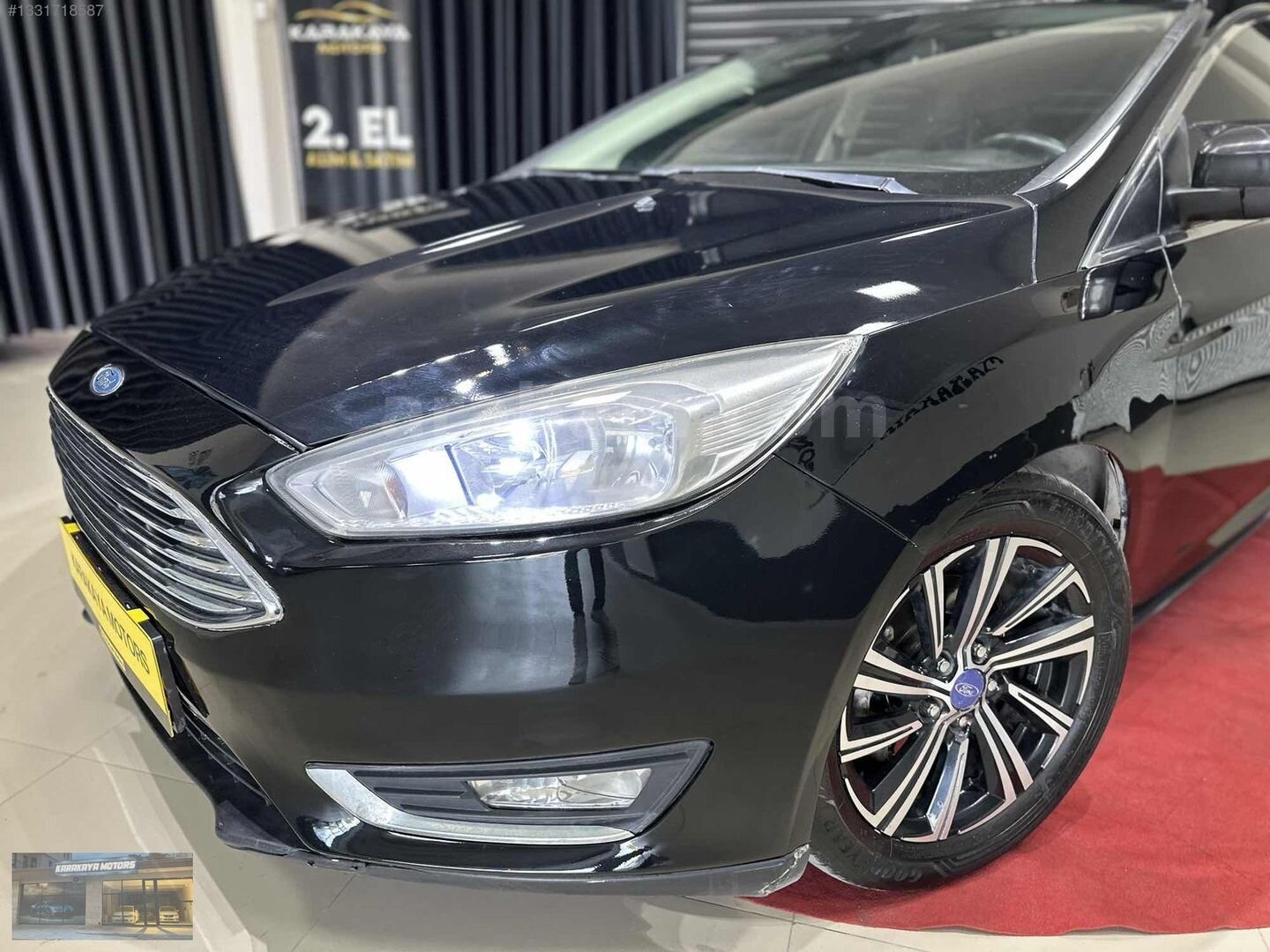 Galeriden Ford Focus 1.5 TDCi Style 2016 Model Elazığ 260.000 km Siyah 3