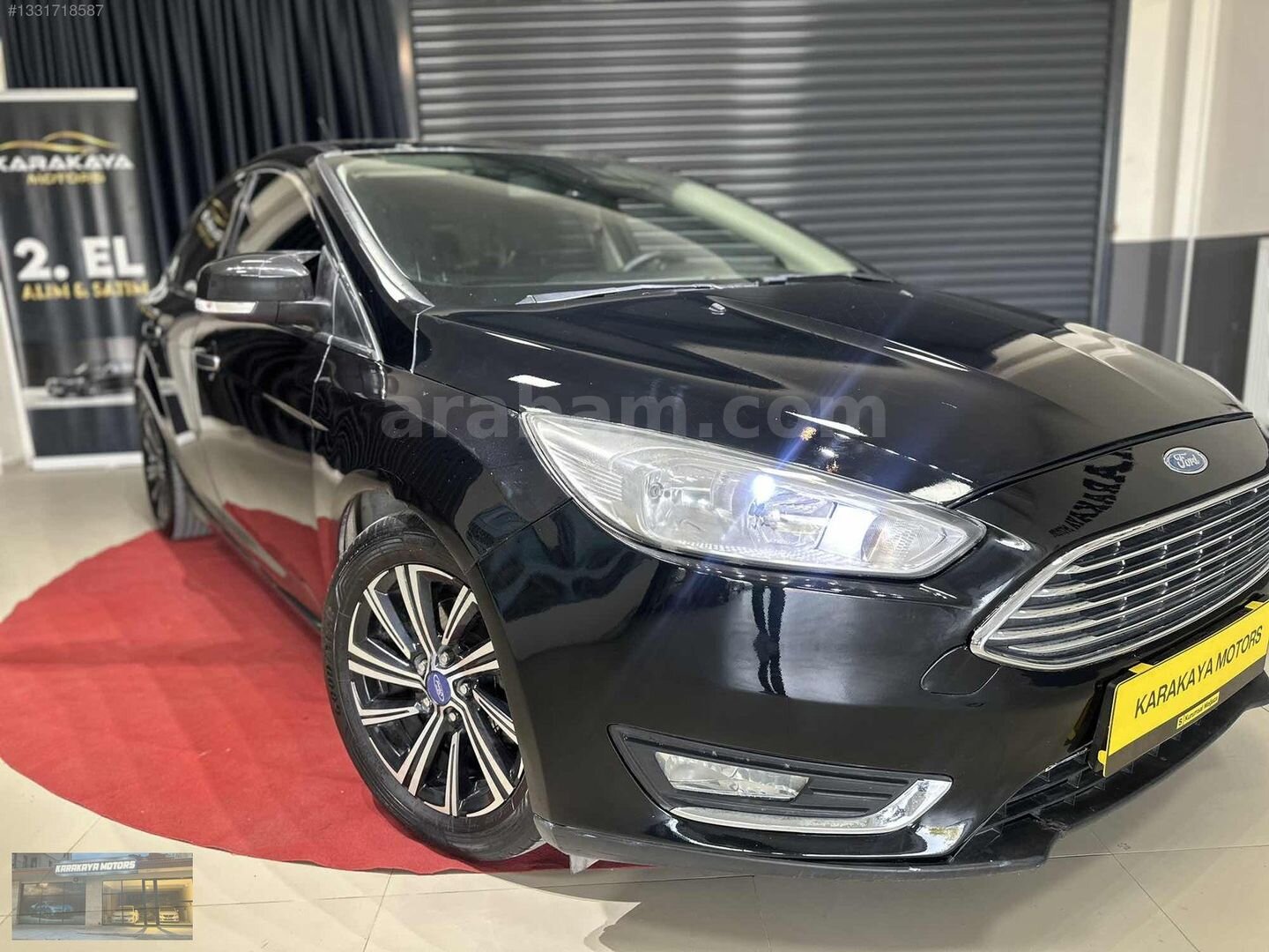 Galeriden Ford Focus 1.5 TDCi Style 2016 Model Elazığ 260.000 km Siyah 6